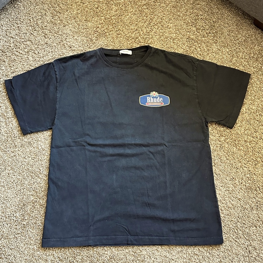 RHUDE BLACK SHIRT